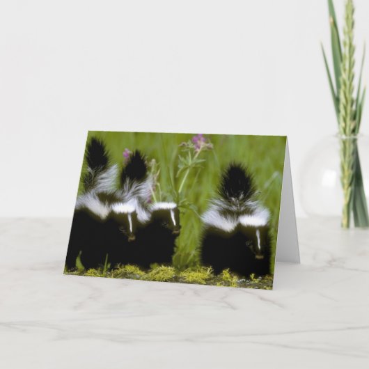 ハッピーマザーズデイSkunk カード (正面)