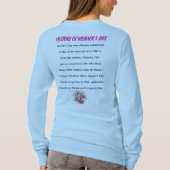 ハッピーマザーズデイTシャツ Tシャツ (裏面)