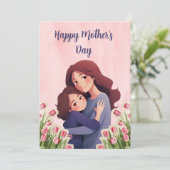 ハッピーマザーズデーカード (スタンド正面)