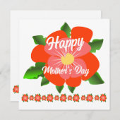 ハッピーマザーズデーカード シーズンカード (正面/裏面)