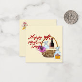 ハッピーマザーズデーカード ノートカード (正面/裏面インサイチュ)