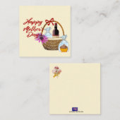 ハッピーマザーズデーカード ノートカード (正面/裏面)