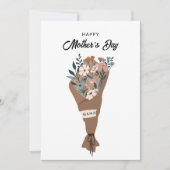 ハッピーマザーズデーカード, ミニマリスト マザーズデー シーズンカード (正面)