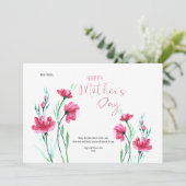 ハッピーマザーズデーグリーティングカード シーズンカード (スタンド正面)