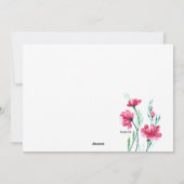 ハッピーマザーズデーグリーティングカード シーズンカード (裏面)