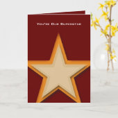 ハッピーマザーズデー折り紙グリーティングカード カード (黄色い花)