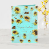 「ハッピーマザーズデー4」標準カード カード (黄色い花)