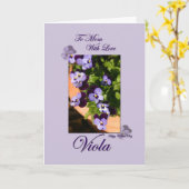 ハッピーマザーズデー カード (黄色い花)