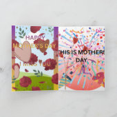 ハッピーマザーズデー カード (内部)