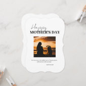 ハッピーマザーズデー カード (正面/裏面インサイチュ)
