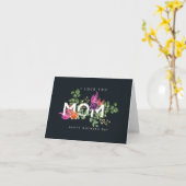 ハッピーマザーズデー カード 「ママ大好き」 花 (黄色い花)