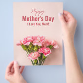 ハッピーマザーズデー カード 花 マザーズデー ギフト (手)