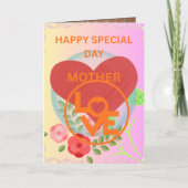 ハッピーマザーズデー シーズンカード (正面)