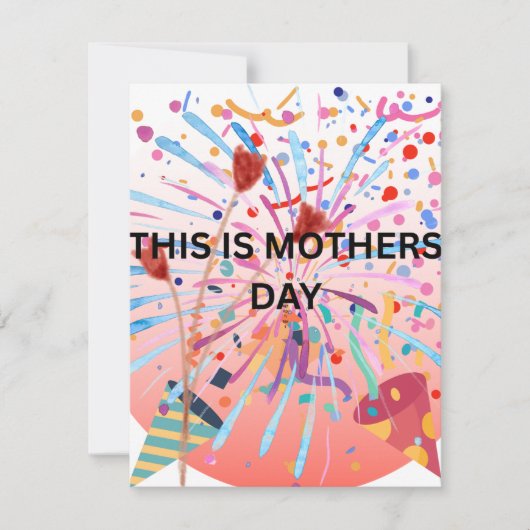 ハッピーマザーズデー シーズンカード (正面)