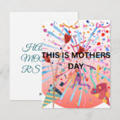 ハッピーマザーズデー シーズンカード (正面/裏面)