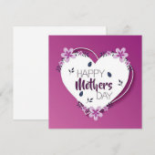 ハッピーマザーズデー シーズンカード (正面/裏面)