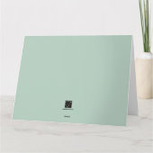 ハッピーマザーズデー（ジェイド）カード カード (裏面)