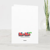 ハッピーマザーズデー – ステップママスウィートキャット カード (裏面)