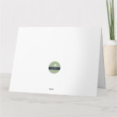 ハッピーマザーズデー、ネイチャーデザイン カード (裏面)