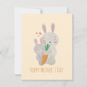 ハッピーマザーズデー ノートカード (正面)