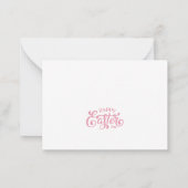 ハッピーマザーズデー ノートカード (裏面)