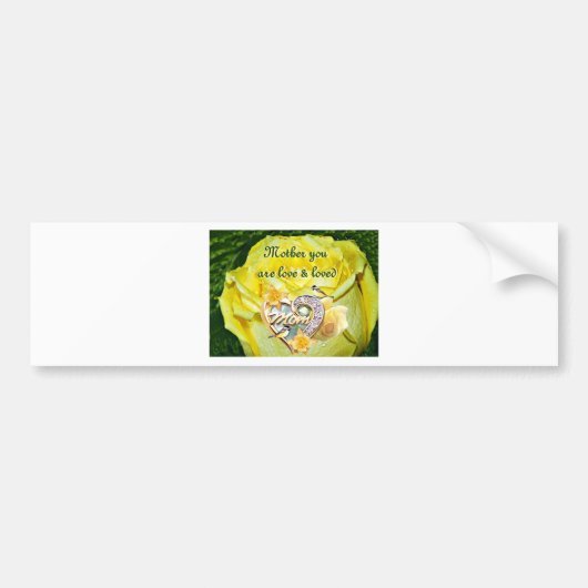 ハッピーマザーズデー バンパーステッカー (正面)