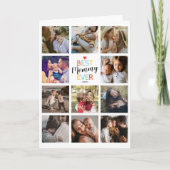 ハッピーマザーズデー フォトコラージュ カード (正面)