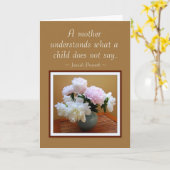 ハッピーマザーズデー・フロム・ソン・ペニーズ・カード カード (黄色い花)