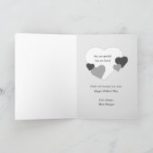 ハッピーマザーズデー ベビーバンプ 妊娠中のママ 予定日近いママ カード (内部)