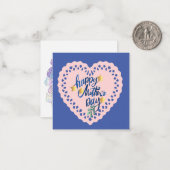 ハッピーマザーズデー メッセージカード ノートカード (正面/裏面インサイチュ)