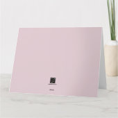 ハッピーマザーズデー(ライトマウベ)カード カード (裏面)