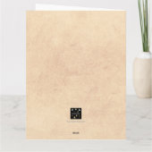 ハッピーマザーズデー（ヴィンテージ）カード カード (裏面)