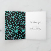 ハッピーマザーズデー 初めての母の日 写真を追加する カ カード (内部)