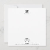 ハッピーマザーズデー 右側 花 ピンク 桃色 シーズンカード (裏面)