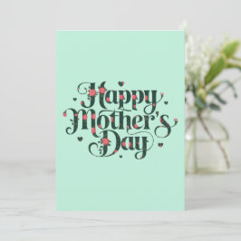 ハッピーマザーズデー 招待状