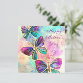 ハッピーマザーズデー – 蝶カラフル類飛んでいる (スタンド正面)