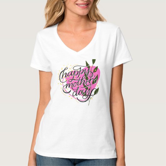 ハッピーマザーズデー Tシャツ (正面)