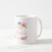 ハッピーマザーズフローラブーケ コーヒーマグカップ (正面右)