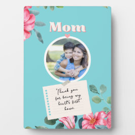 ハッピーマザーズ日ヴィンテージ息子がママを愛 フォトプラーク