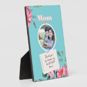 ハッピーマザーズ日ヴィンテージ息子がママを愛 フォトプラーク (側面)