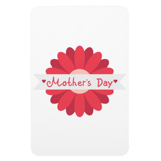 ハッピーマザーズ日手書きレタリングギフト マグネット (縦)