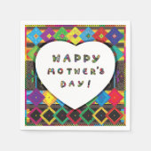 ハッピーマザーズ紙ナプキンス スタンダードカクテルナプキン (正面)