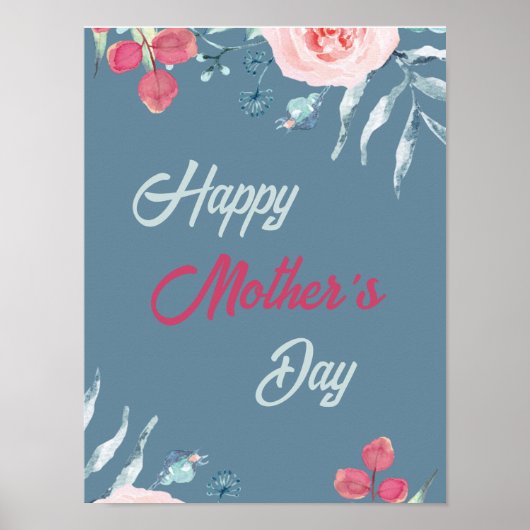 ハッピーマザーズ2025年花 ポスター (正面)