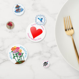 ハッピーマザーズ・デイパーティーお祝い コンフェッティ