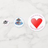 ハッピーマザーズ・デイパーティーお祝い コンフェッティ (正面)