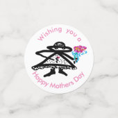 ハッピーマザーズ・デイパーティーお祝い コンフェッティ (スモール正面)