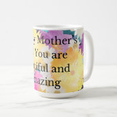 ハッピーマザーズ・デイフローラ コーヒーマグカップ (正面右)