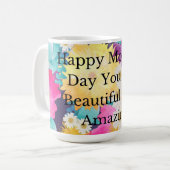 ハッピーマザーズ・デイフローラ コーヒーマグカップ (正面左)