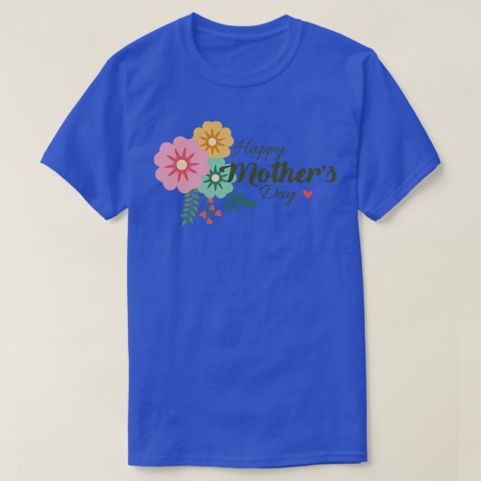 ハッピーマザーズ・デイフローラ Tシャツ (デザイン正面)