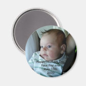 ハッピーマザーズ・デイ最初の日 マグネット (正面/裏面)